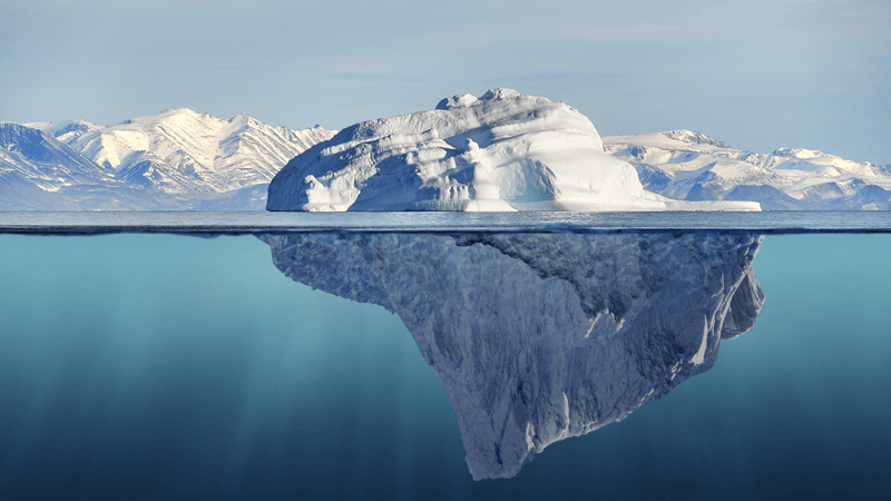 Wie Ein Eisberg Im Wasser Arealita Immobilien